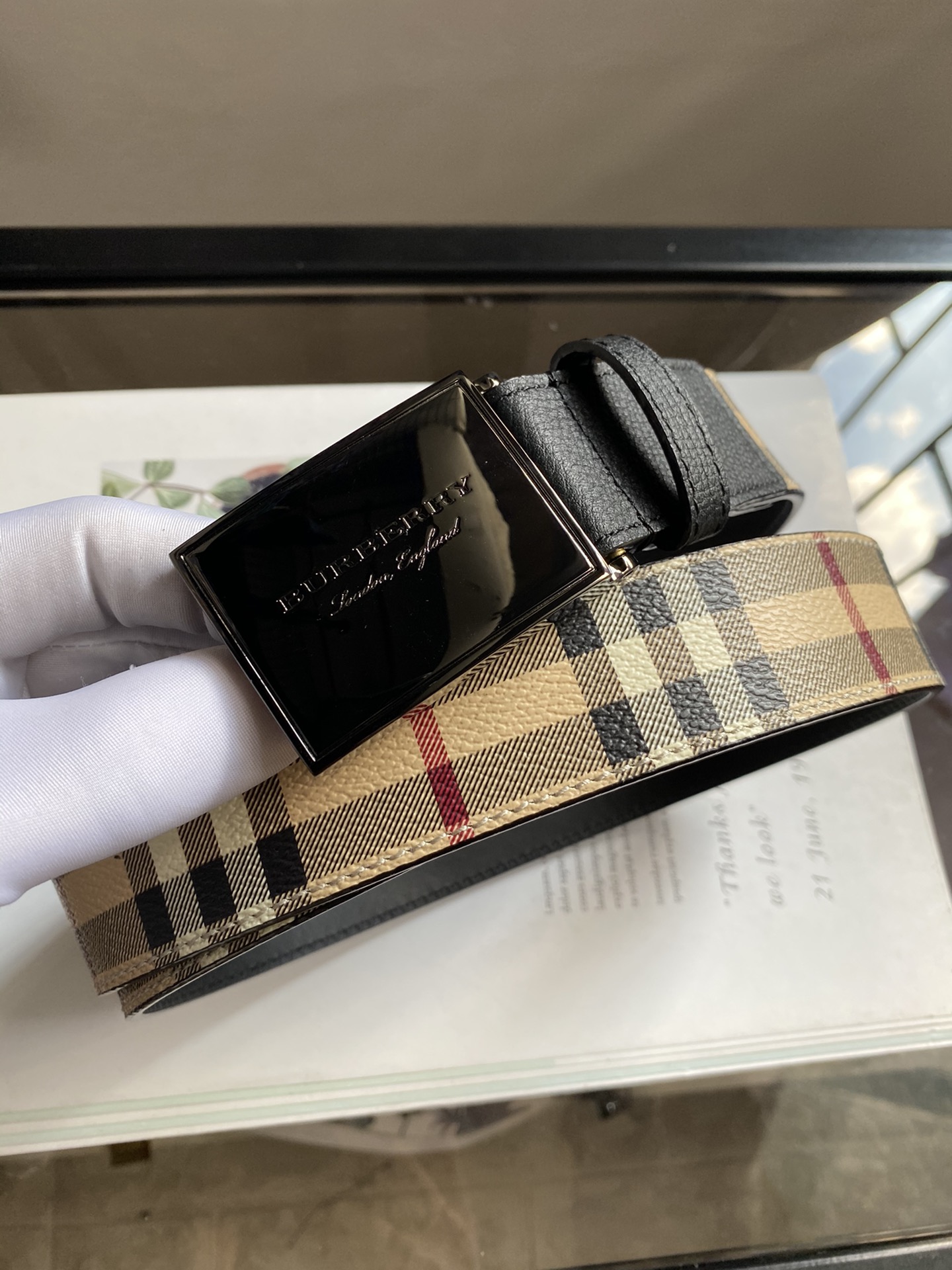 B*urberrry Belts Top Quality 35MM