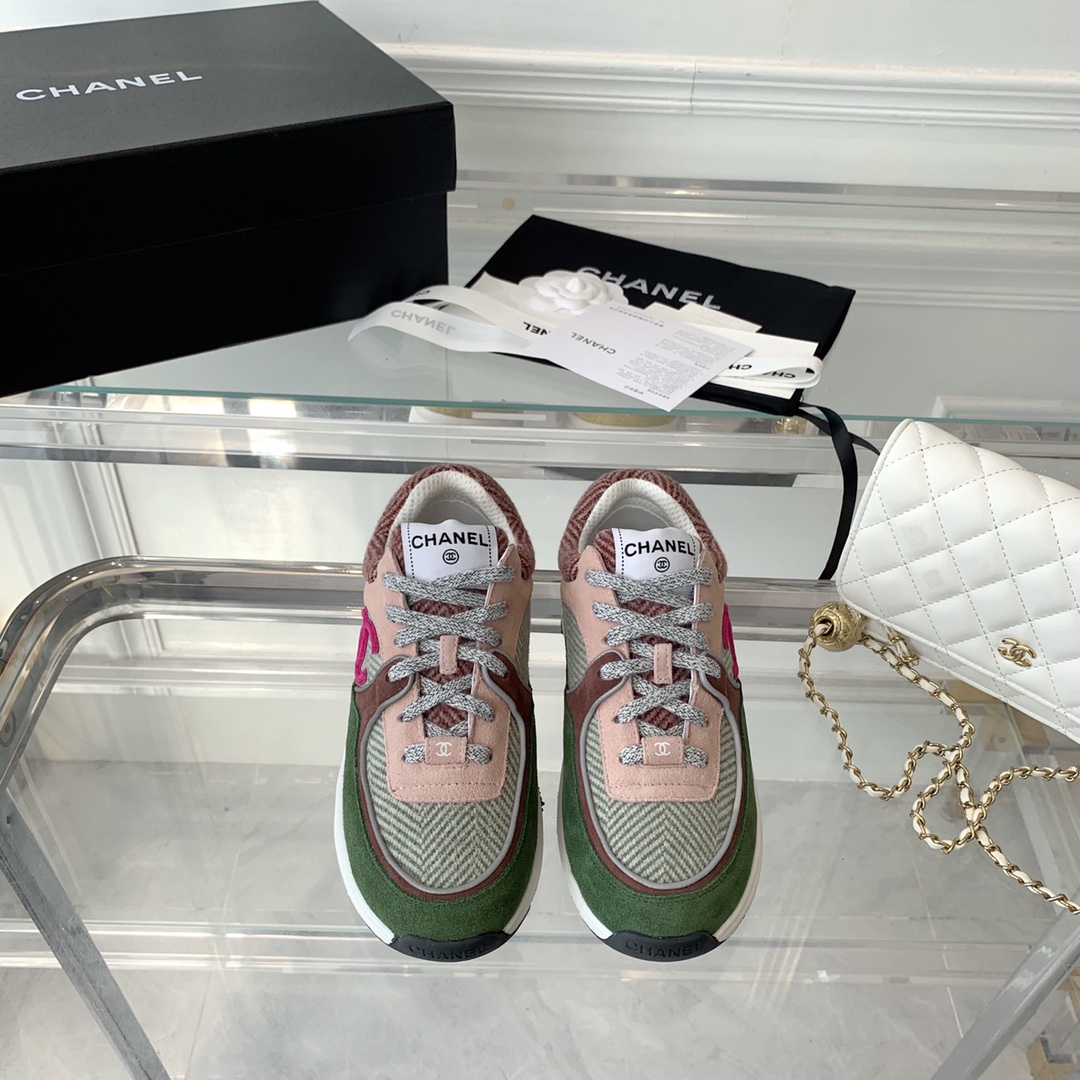 Women C*hanel Top Sneaker