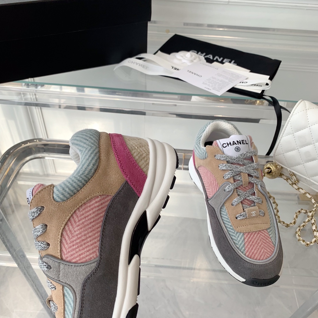 Women C*hanel Top Sneaker