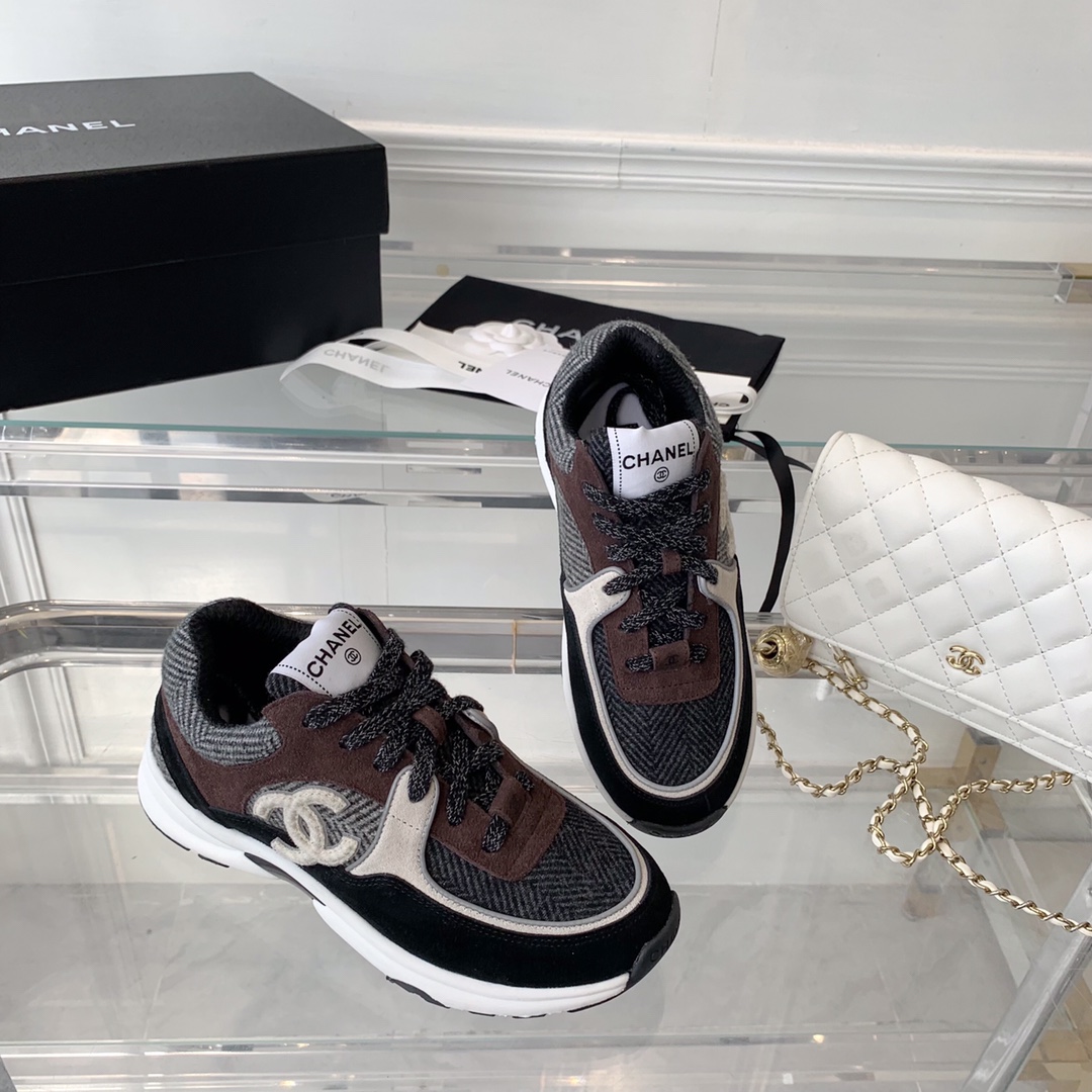 Women C*hanel Top Sneaker