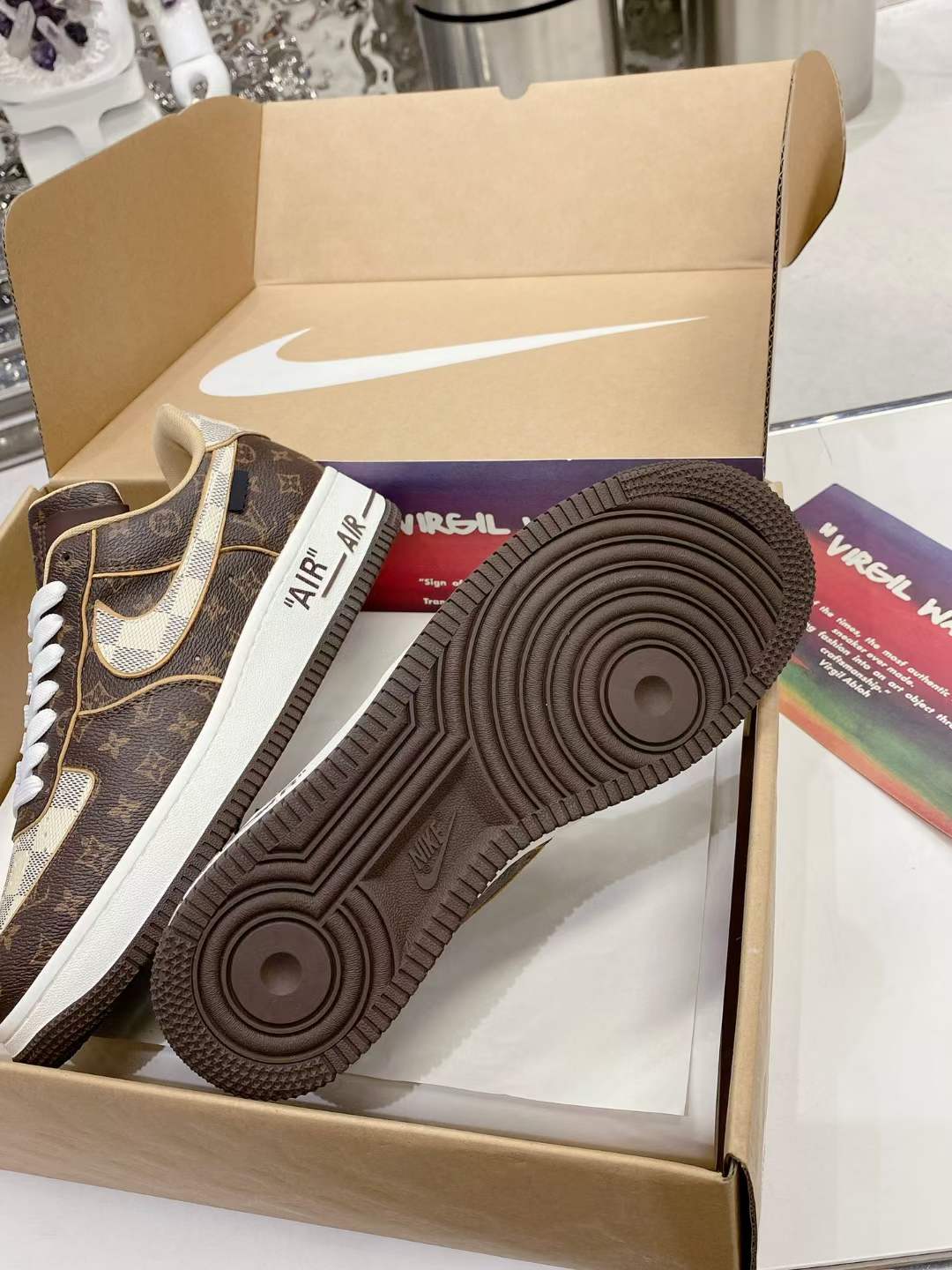 Men Women L*ouis V*uitton x NIKE Air force1 22ss Sneakers Maikesneakers