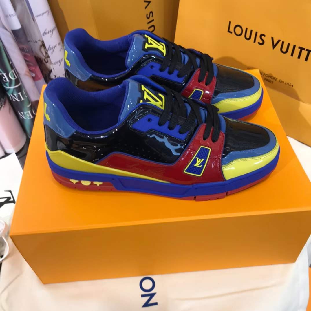 Men Women L*ouis V*uitton Top Sneakers