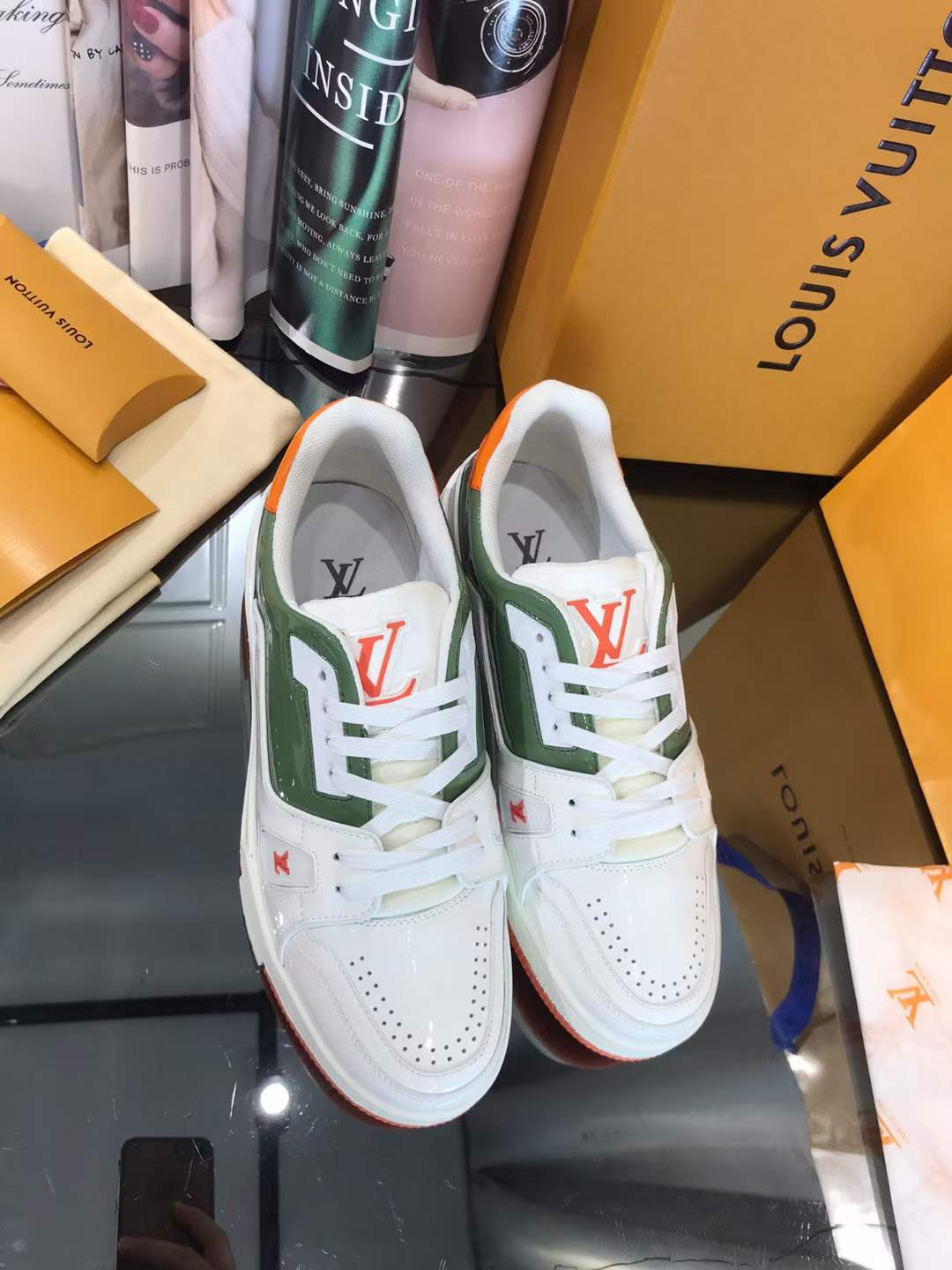 Men Women L*ouis V*uitton Top Sneakers