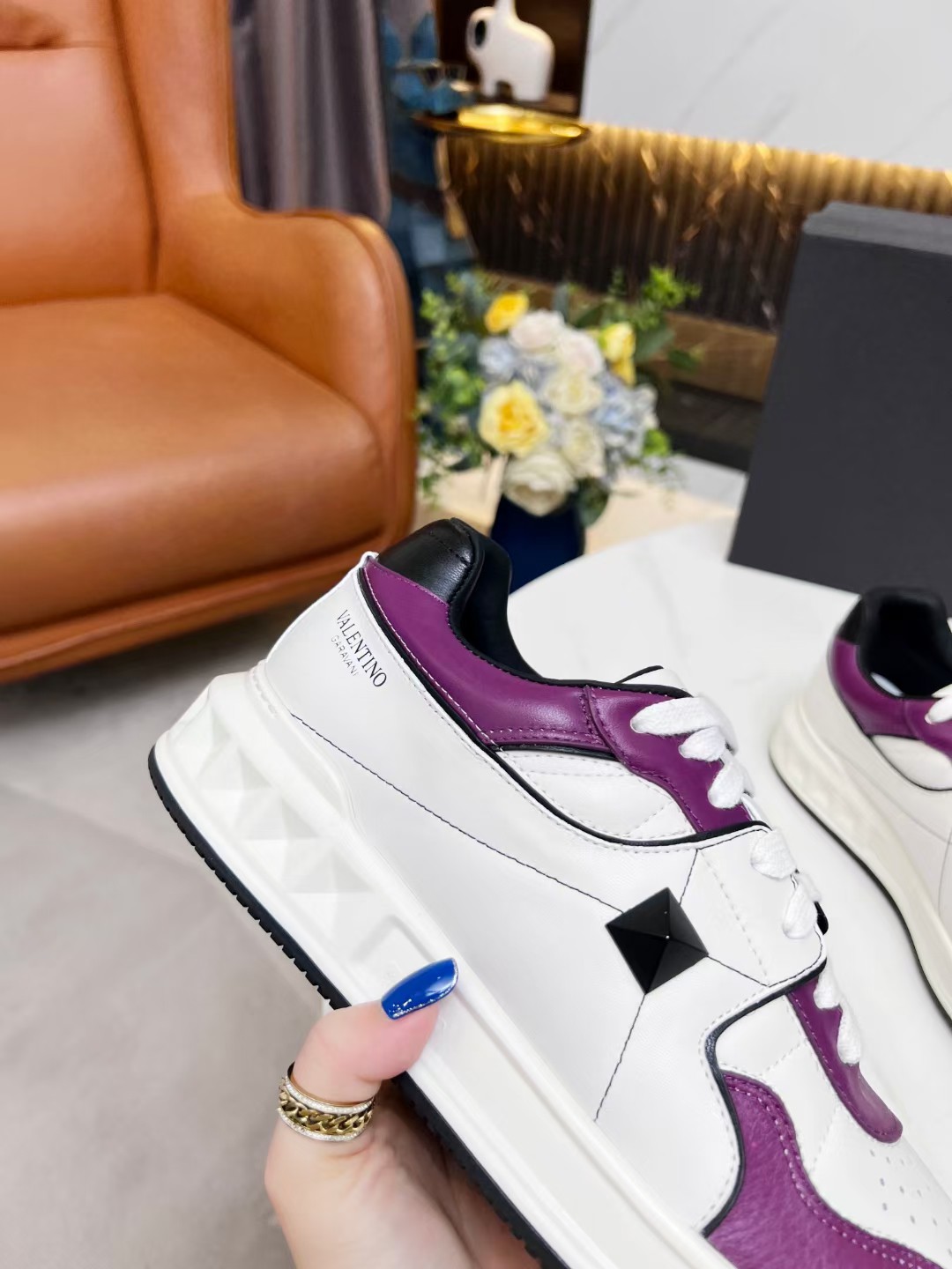 Women Men V*alentino Sneakers Maikesneakers