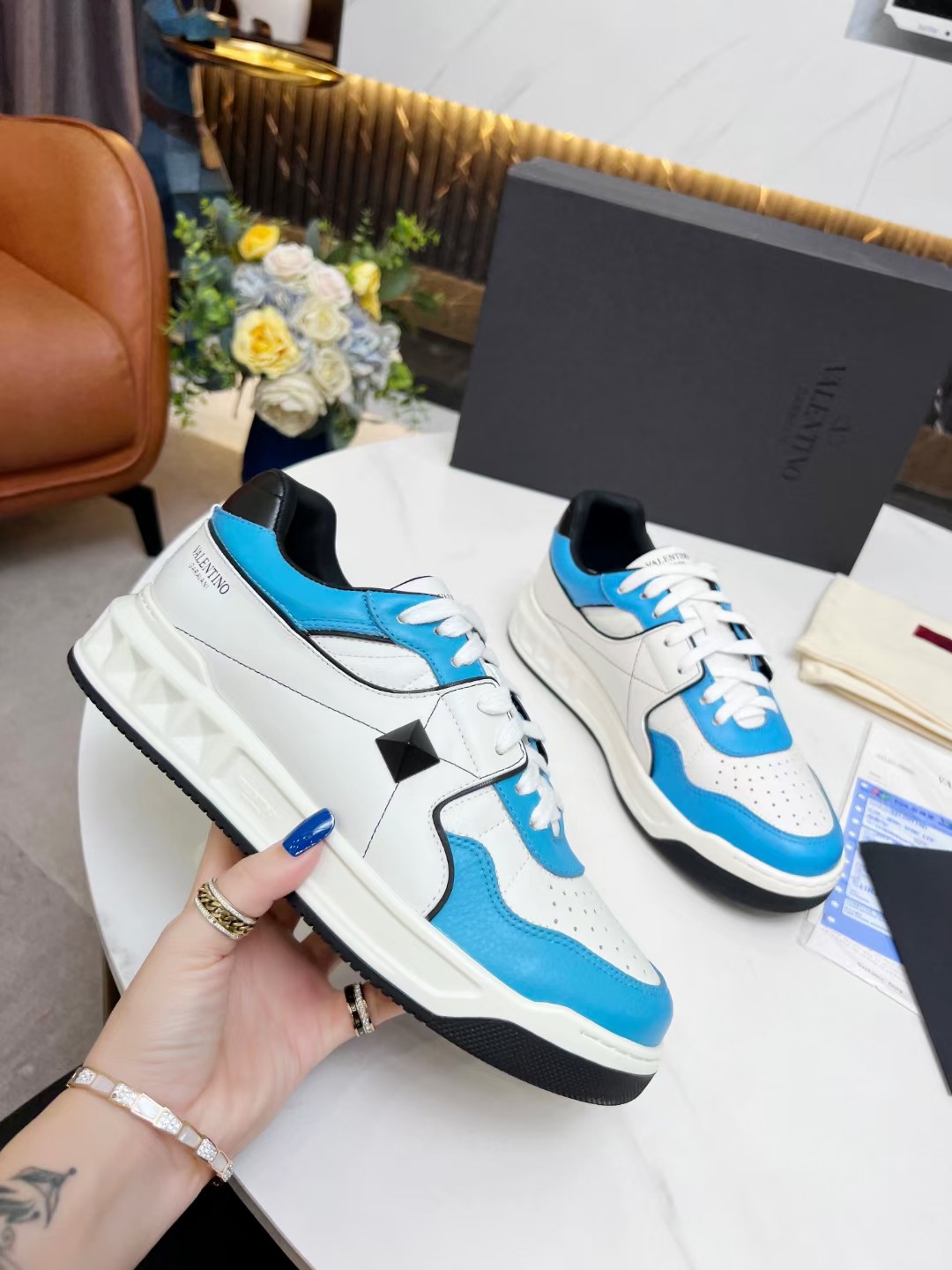 Women Men V*alentino Sneakers Maikesneakers