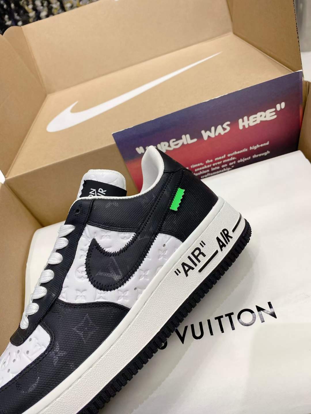 from Men Women L*ouis V*uitton x NIKE Air force1 22ss Sneakers Maikesneakers