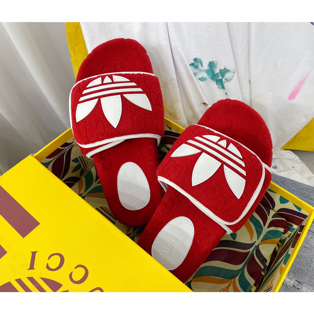 Men Women G*ucci A*didas Slippers Maikesneakers
