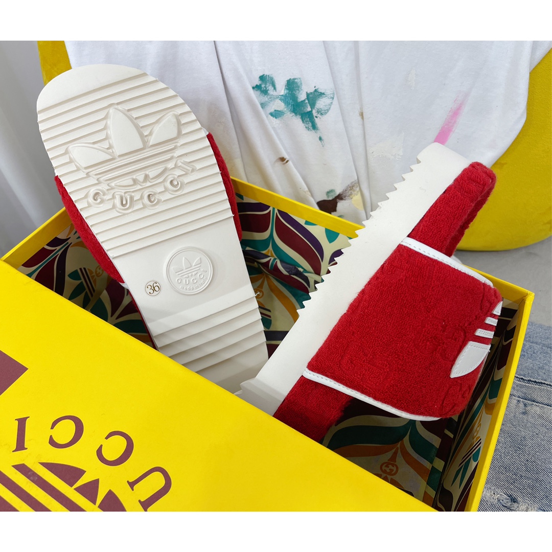 Men Women G*ucci A*didas Slippers Maikesneakers