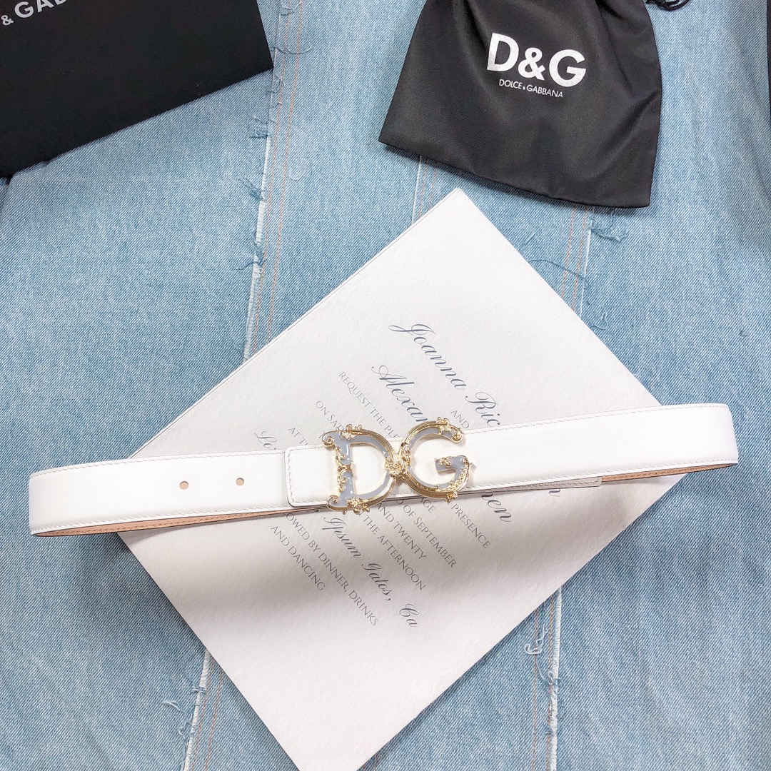 D&G Belts 30MM Maikesneakers