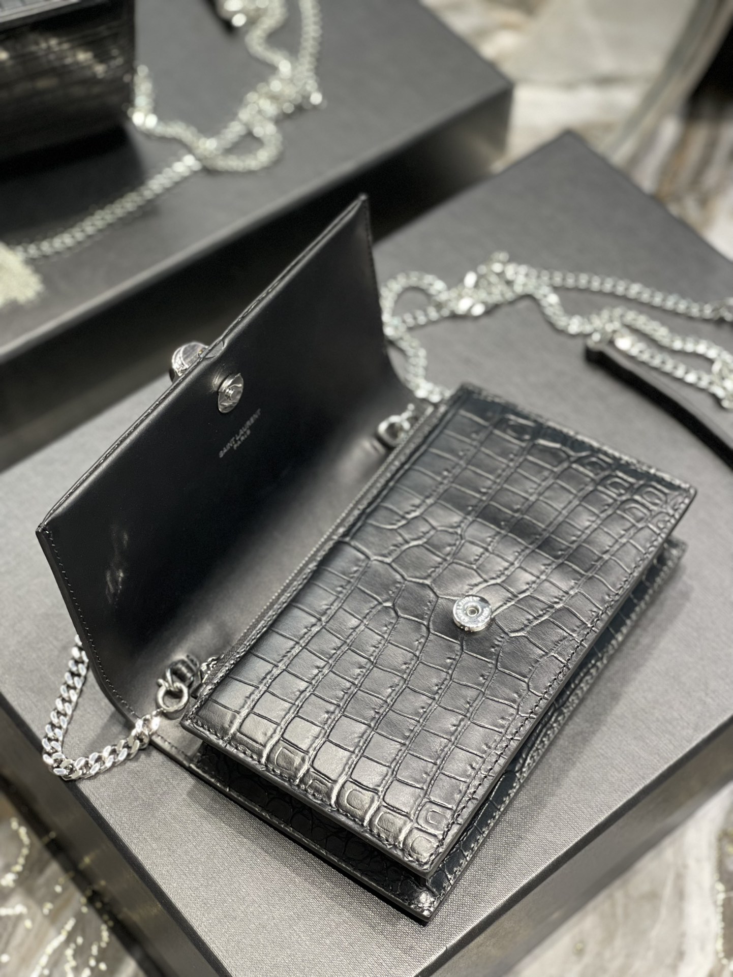 Y*SL Bag Top Quality 19*12.5*4CM