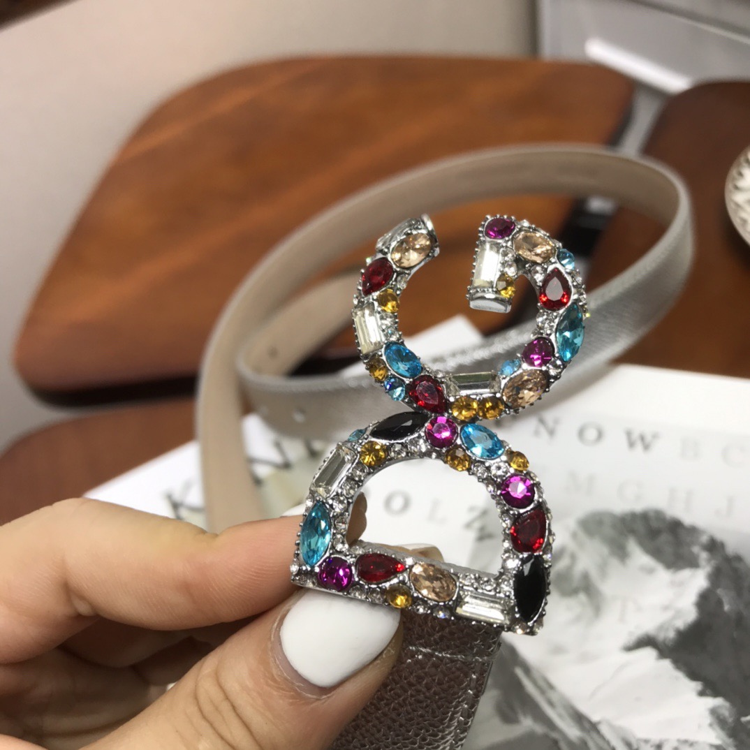 D&G Women Belts 25MM Maikesneakers