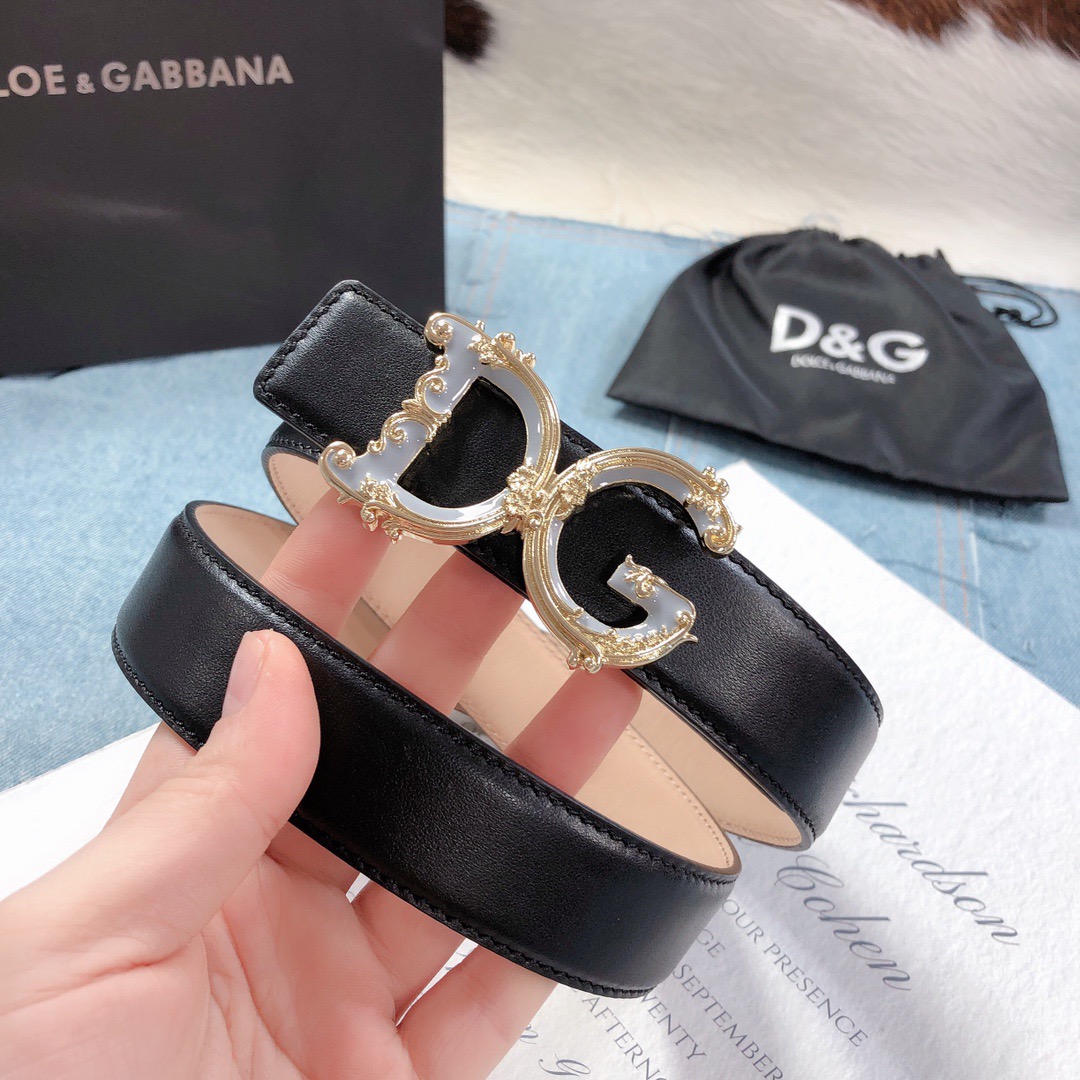 D&G Belts 30MM Maikesneakers