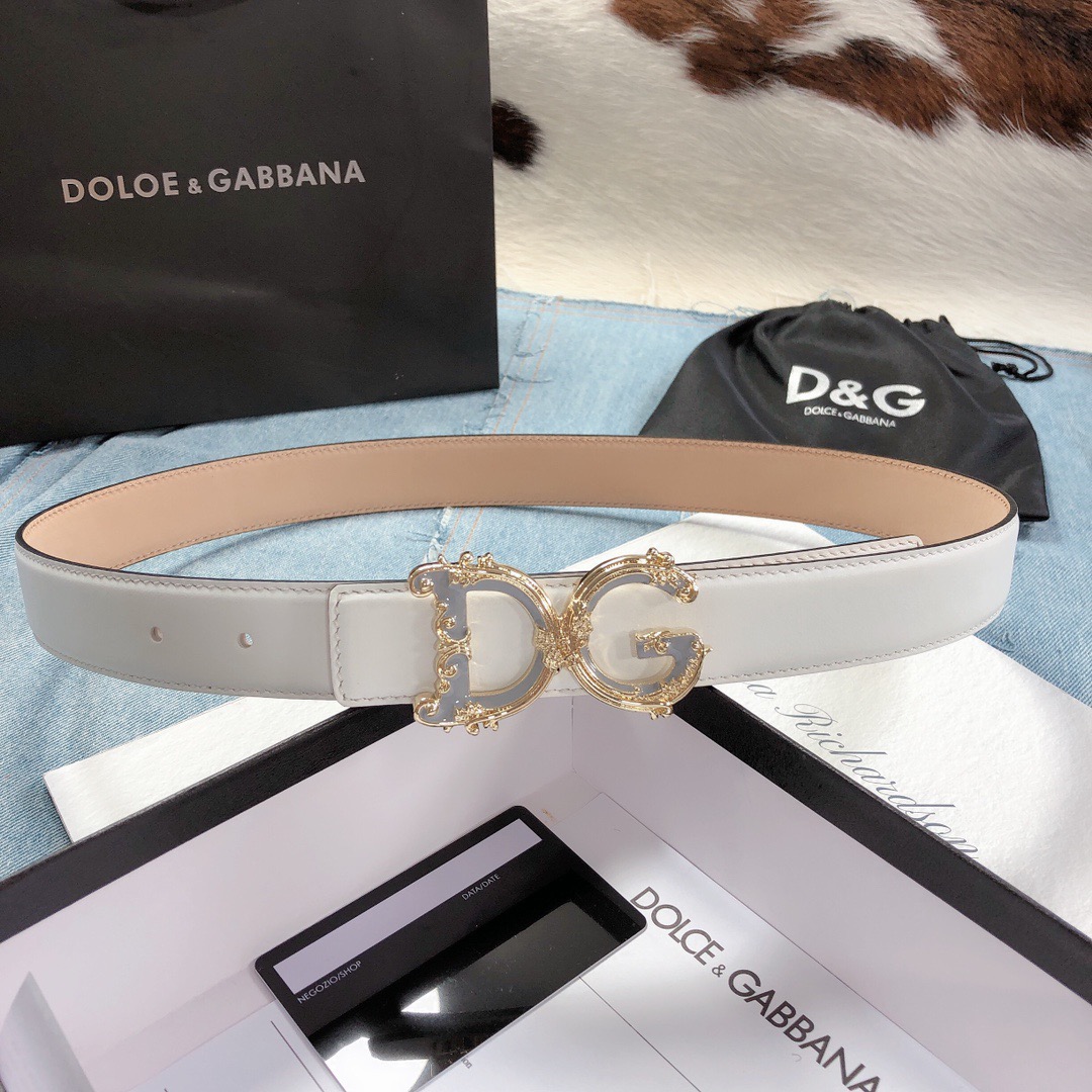 D&G Belts 30MM Maikesneakers