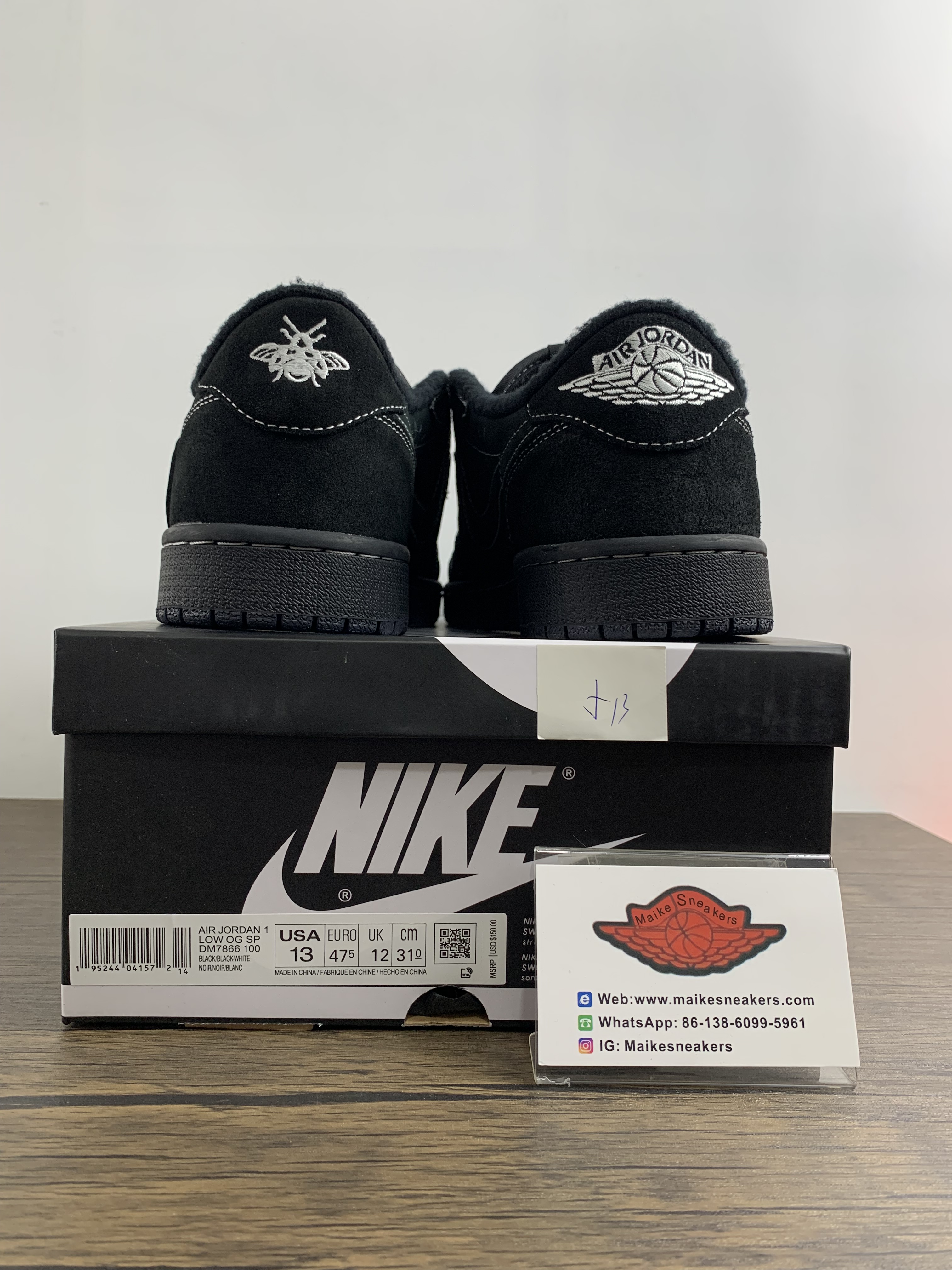 Travis Scott xAir Jordan1 Low OG Reverse Mocha