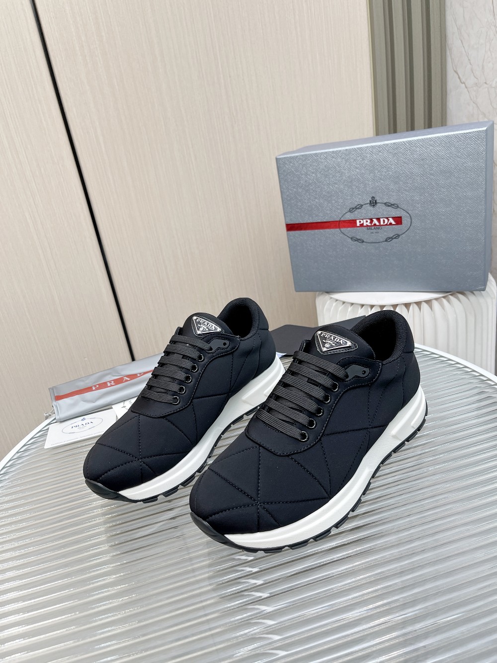 Men P*rada Top Sneaker （ ）