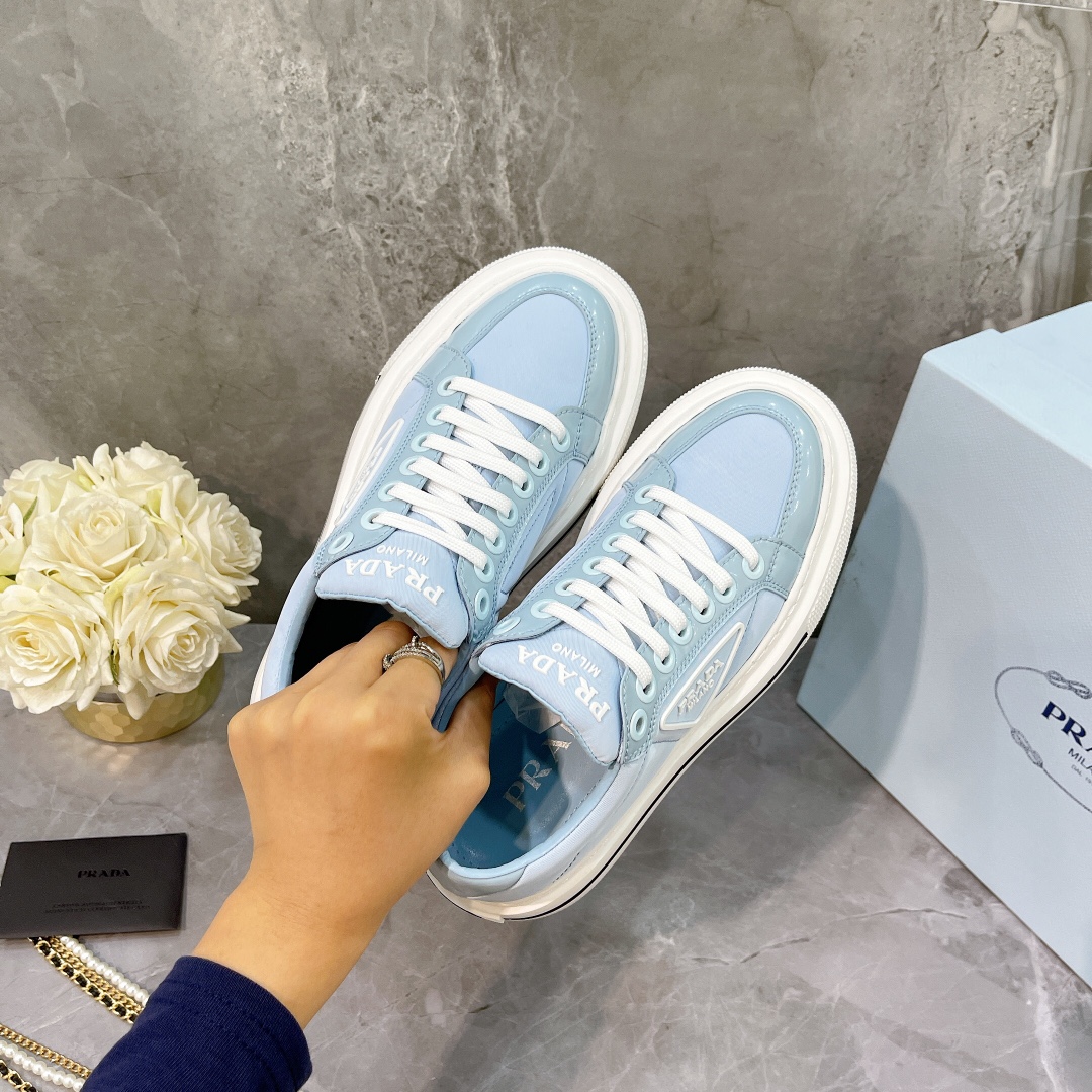 Men Women P*rada Top Sneaker ( )
