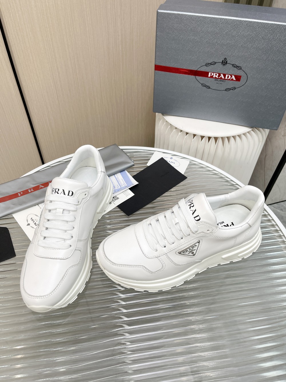 Men P*rada Top Sneaker ( )