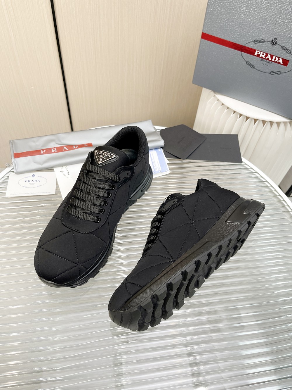 Men P*rada Top Sneaker （ ）