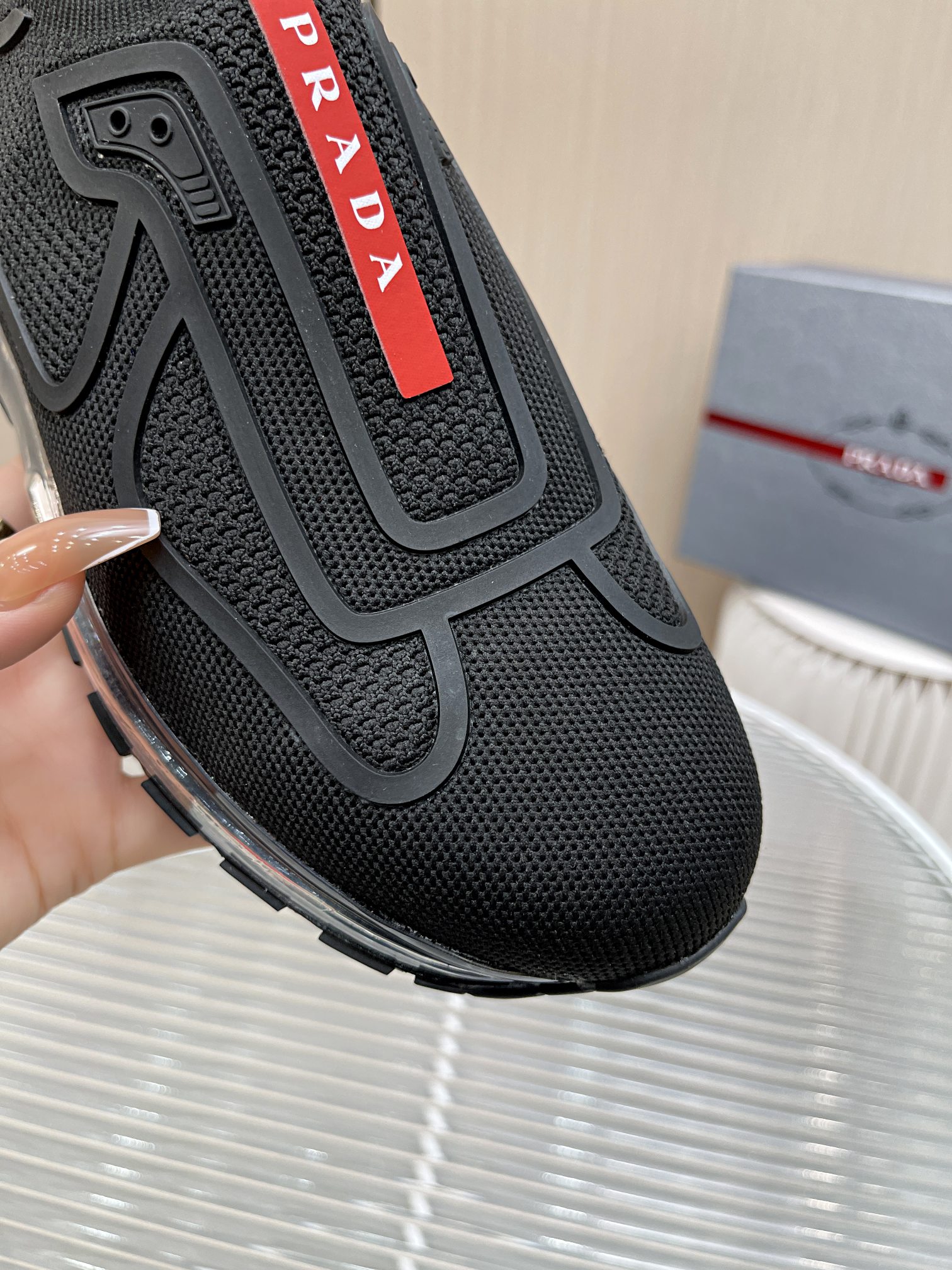 Men P*rada Top Sneaker （ ）