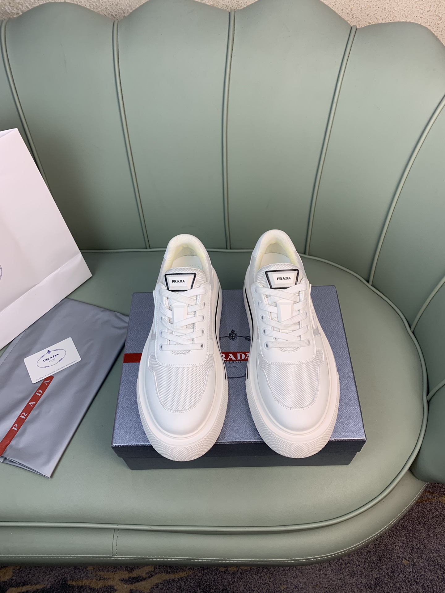 Men P*rada Top Sneaker ( )