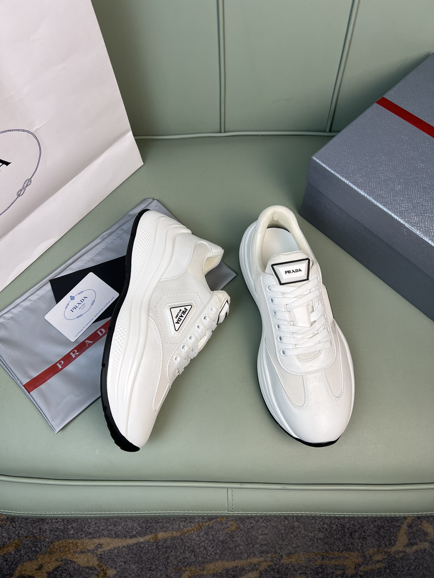 Men P*rada Top Sneaker ( )