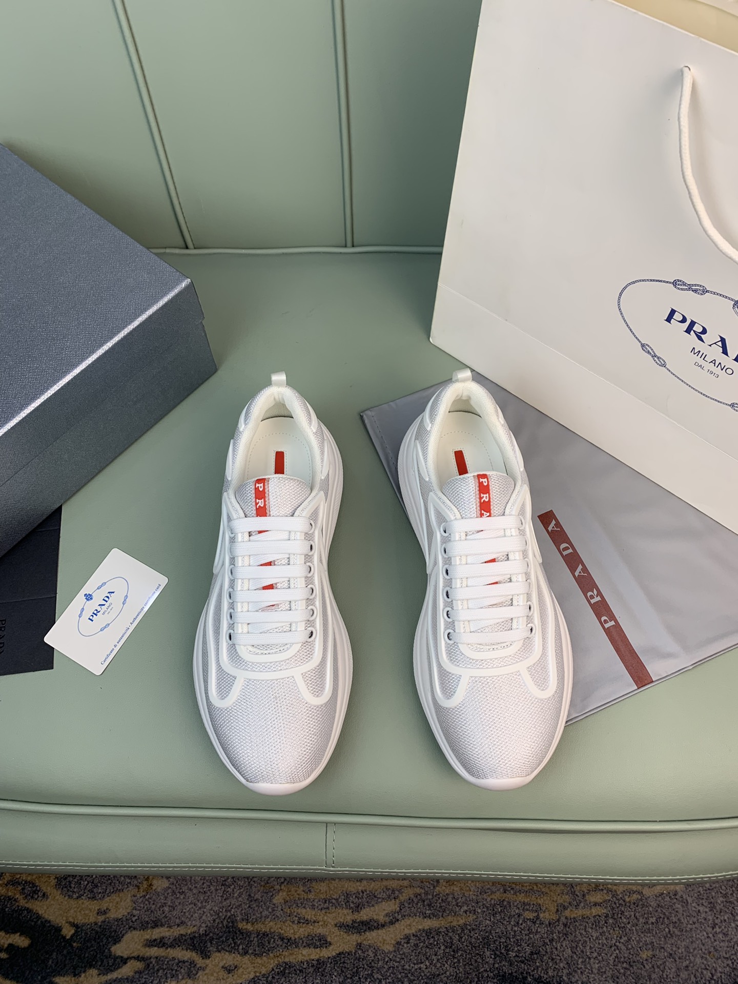 Men P*rada Top Sneaker （ ）