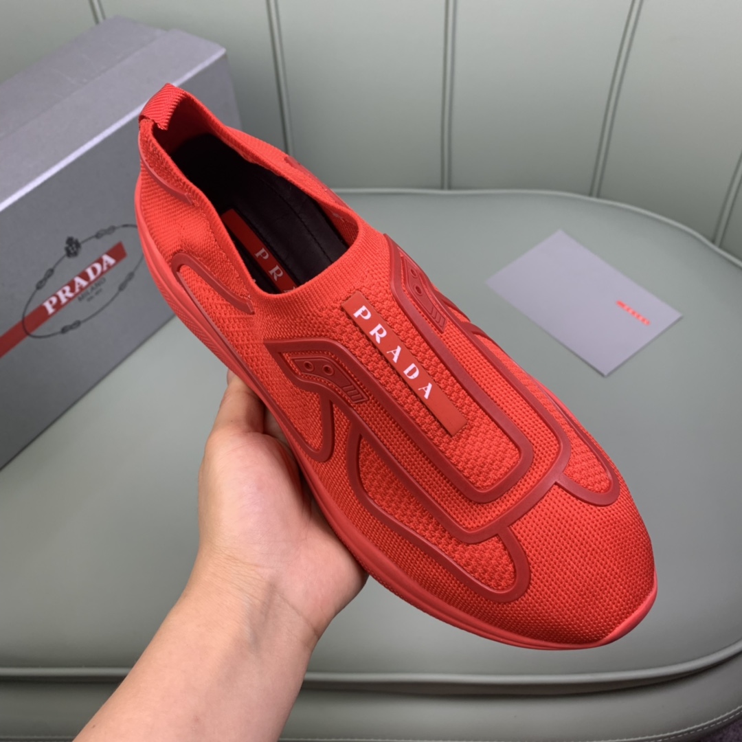 Men P*rada Top Sneaker （ ）