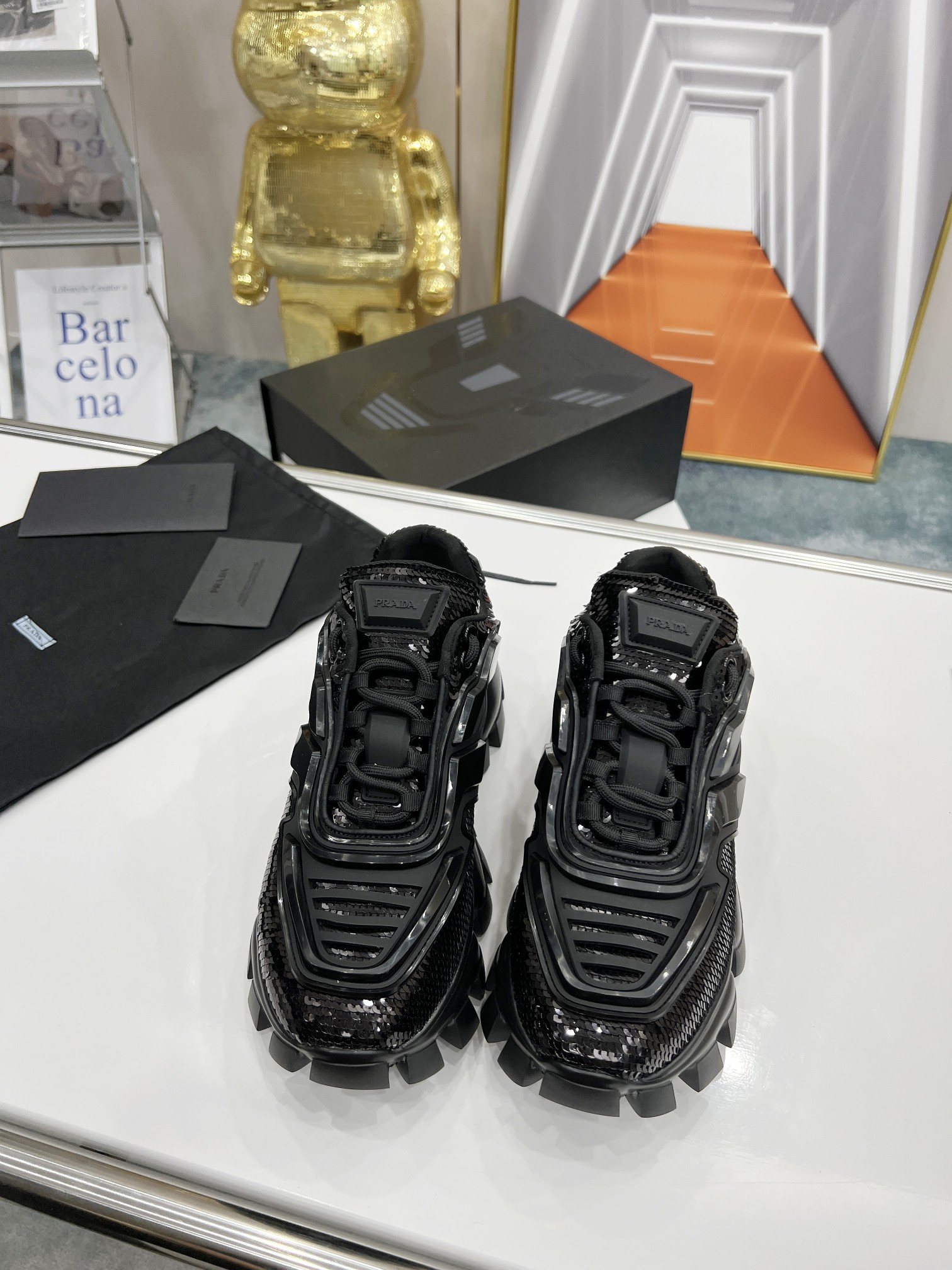 Men P*rada Top Sneaker （ ）