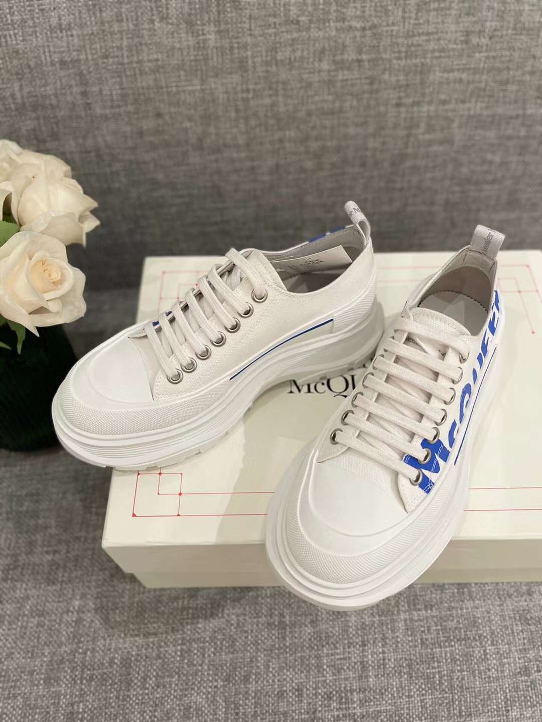 Men Women A*lexander M*cqueen Top Sneaker ( )