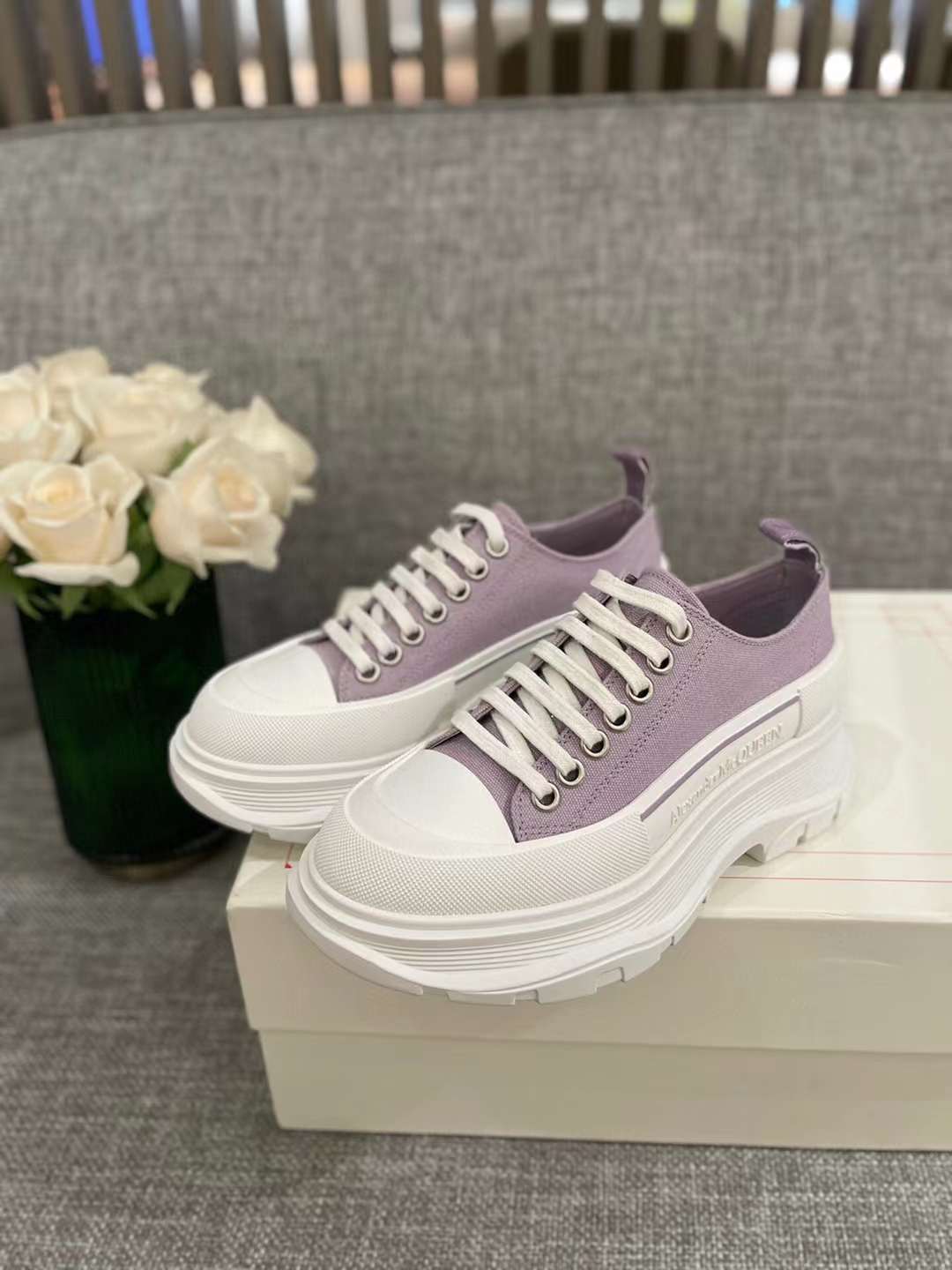 Men Women A*lexander M*cqueen Top Sneaker ( )