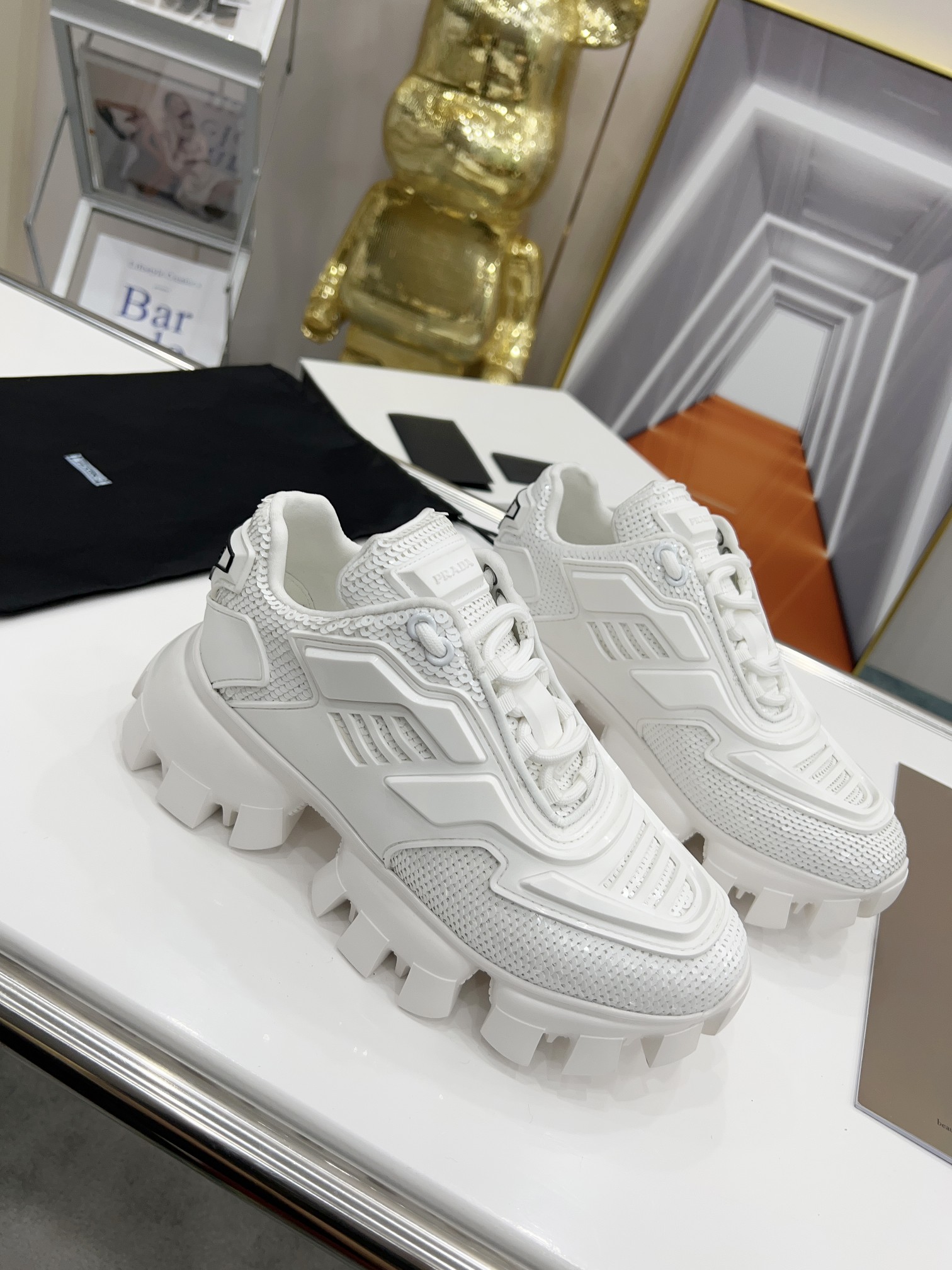 Men P*rada Top Sneaker （ ）