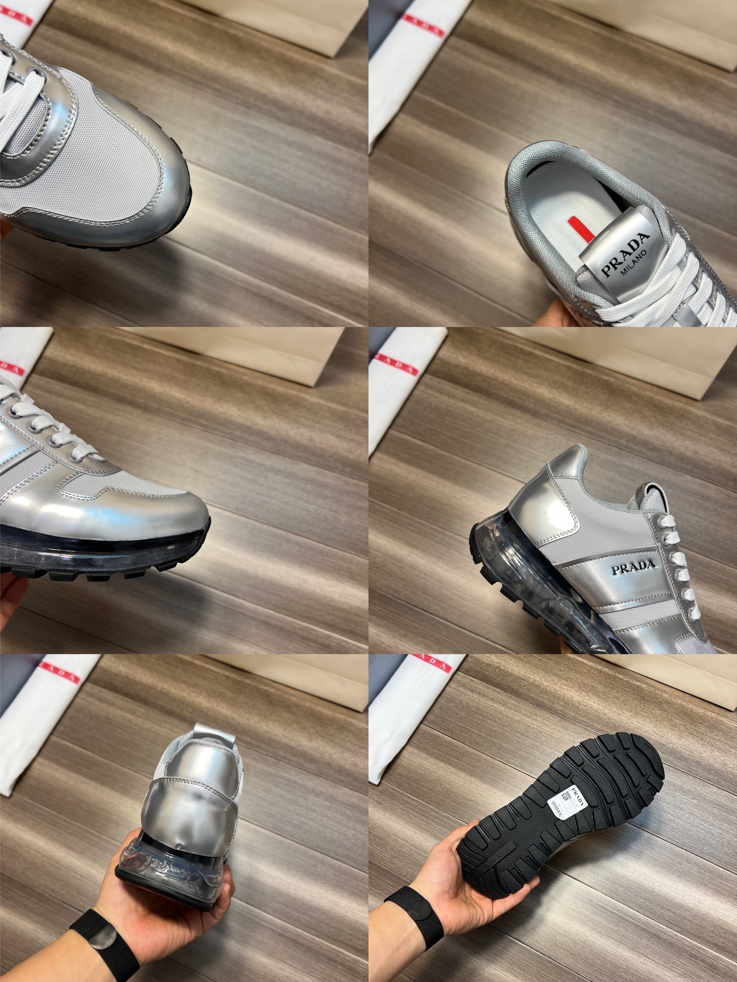 Men P*rada Top Sneaker （ ）