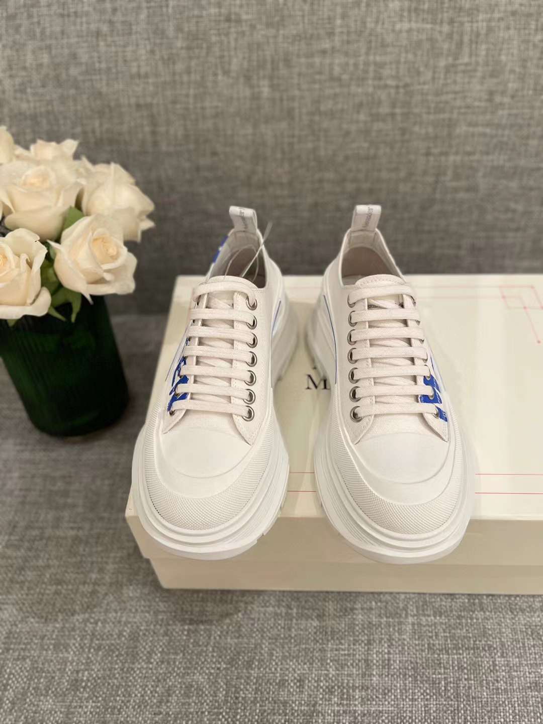 Men Women A*lexander M*cqueen Top Sneaker ( )