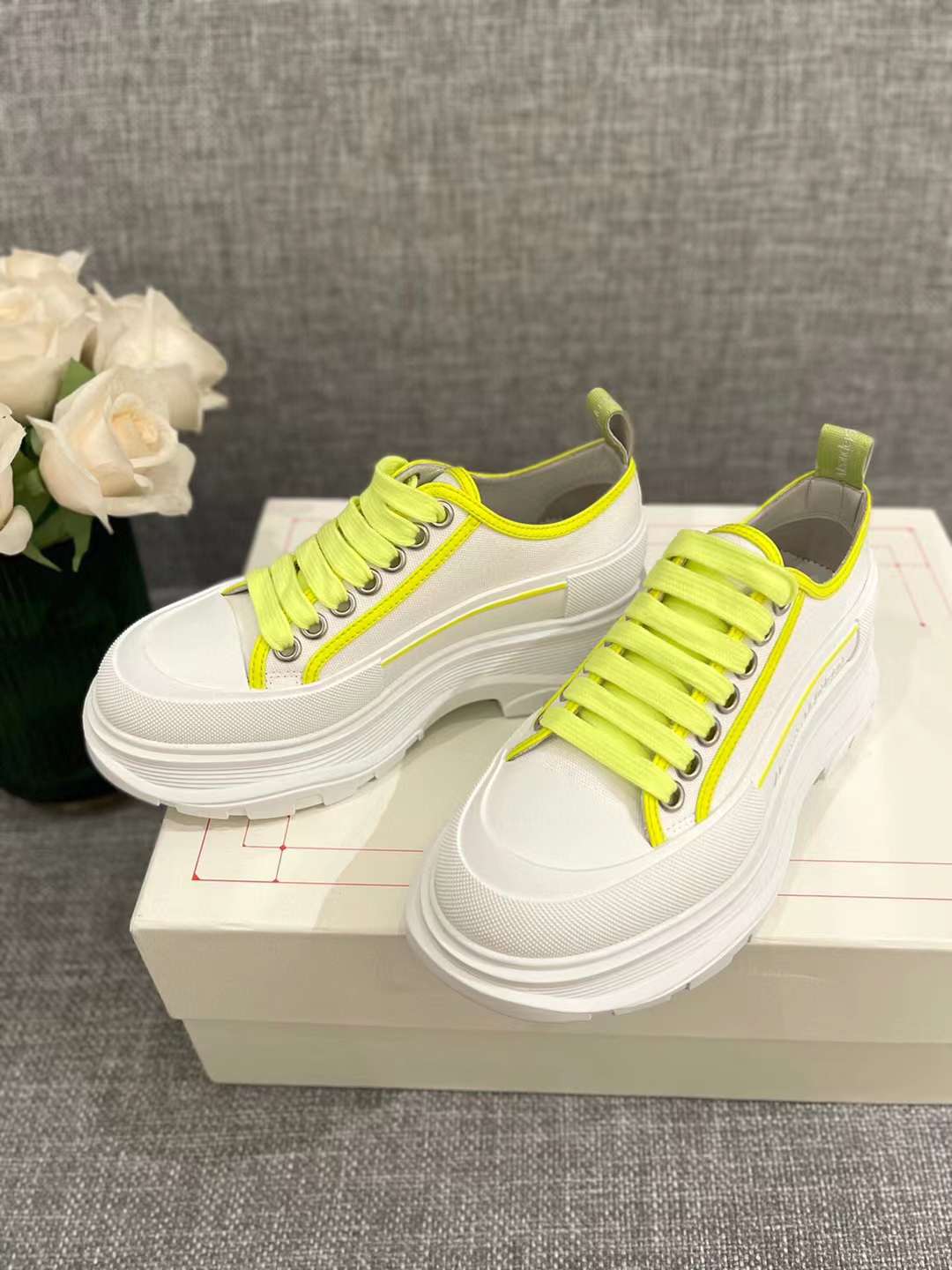 Men Women A*lexander M*cqueen Top Sneaker ( )