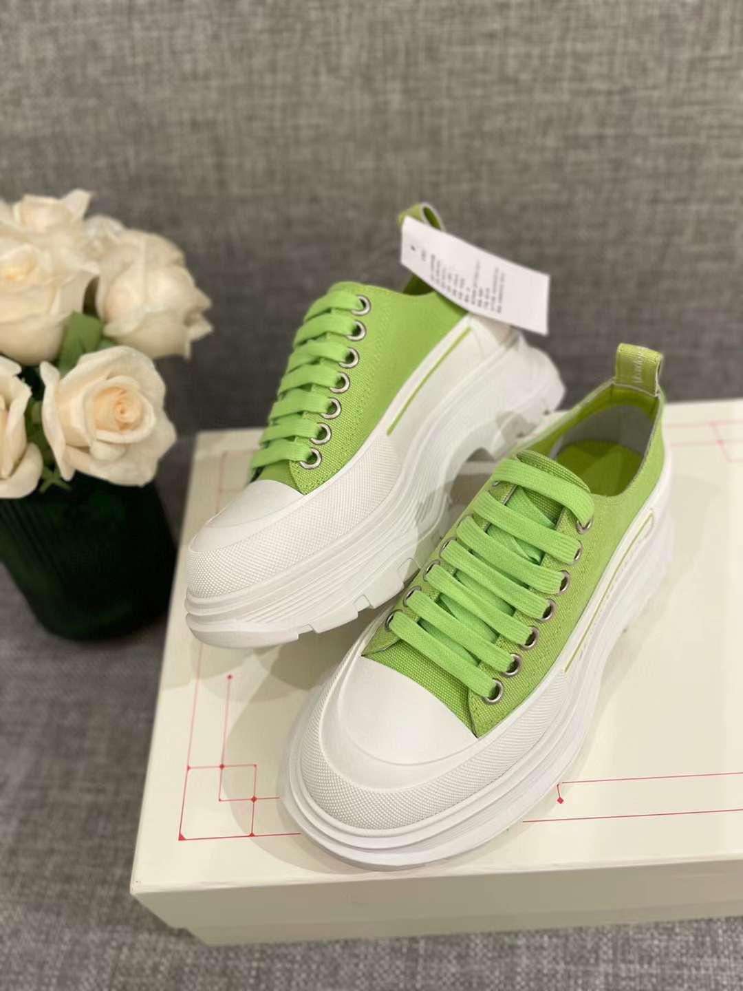 Men Women A*lexander M*cqueen Top Sneaker ( )