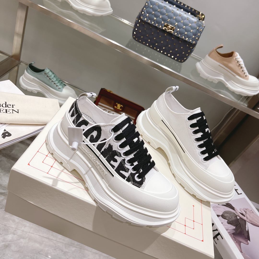 Men Women A*lexander M*cqueen Top Sneaker （ ）
