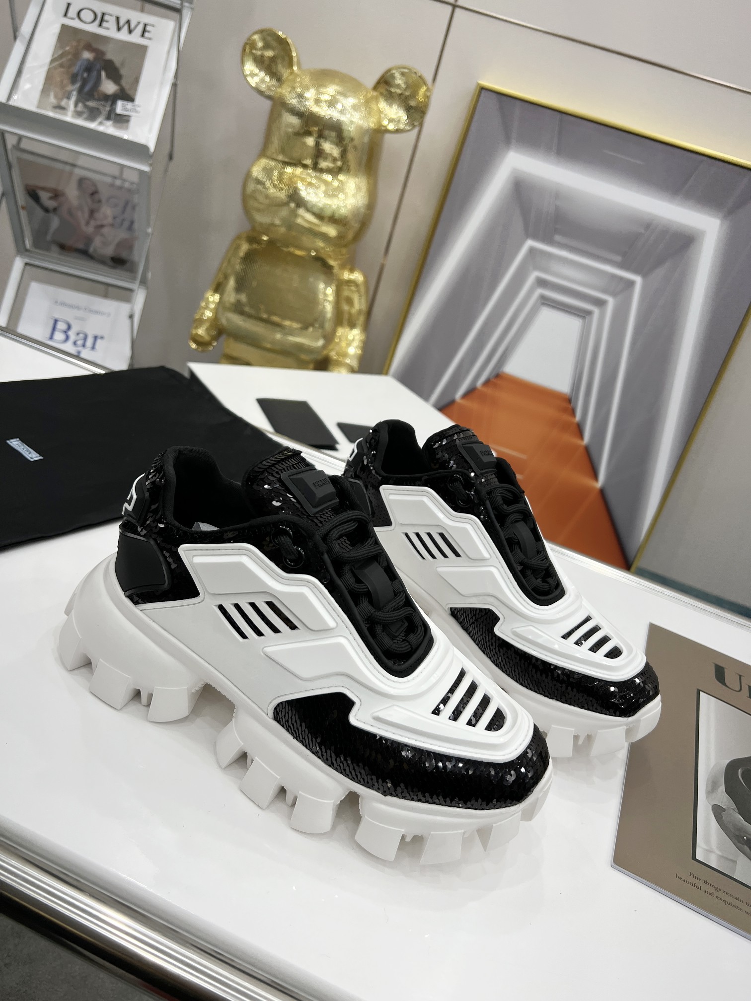 Men P*rada Top Sneaker （ ）