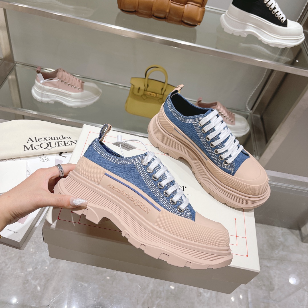 Men Women A*lexander M*cqueen Top Sneaker （ ）