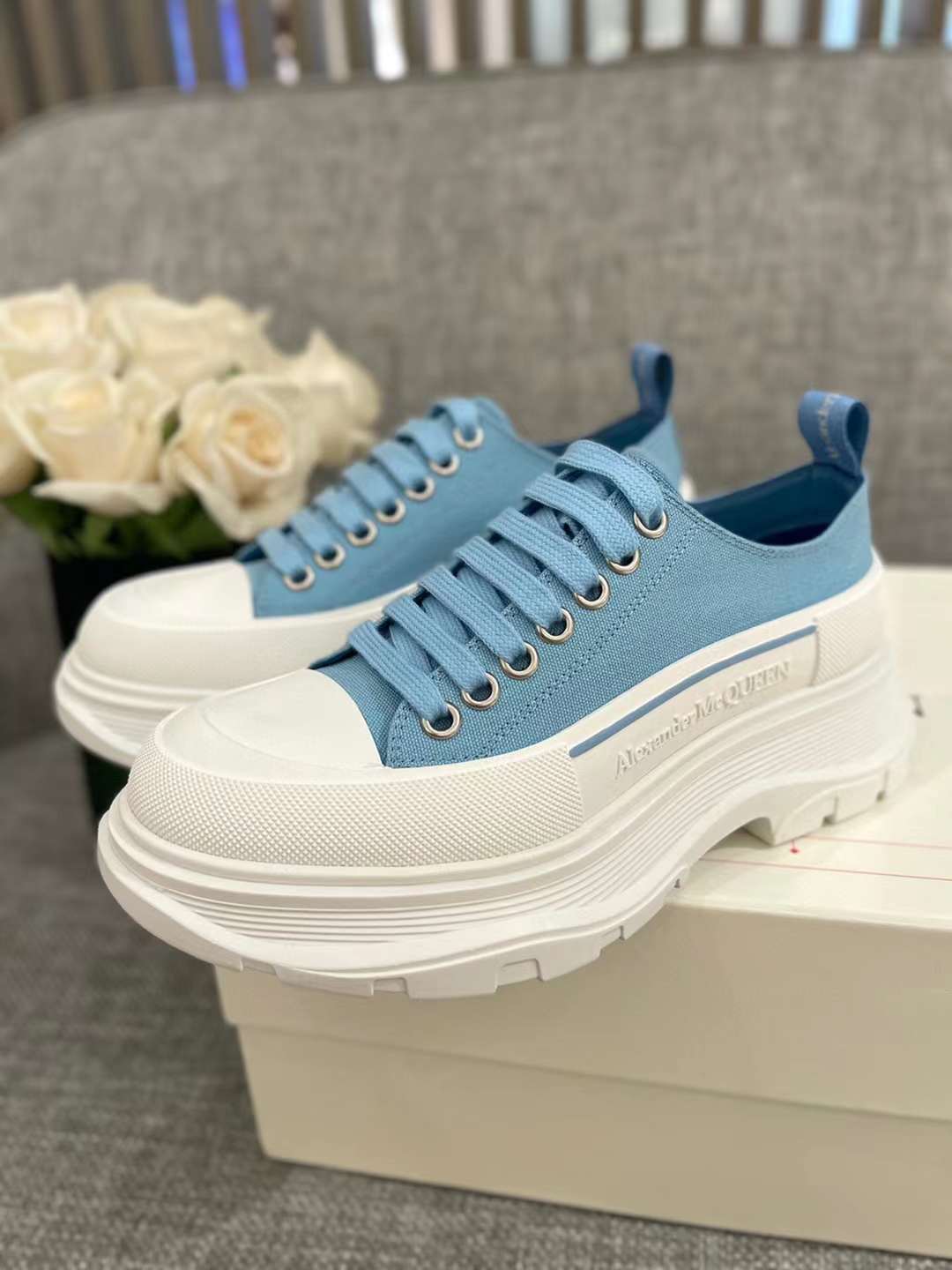 Men Women A*lexander M*cqueen Top Sneaker ( )