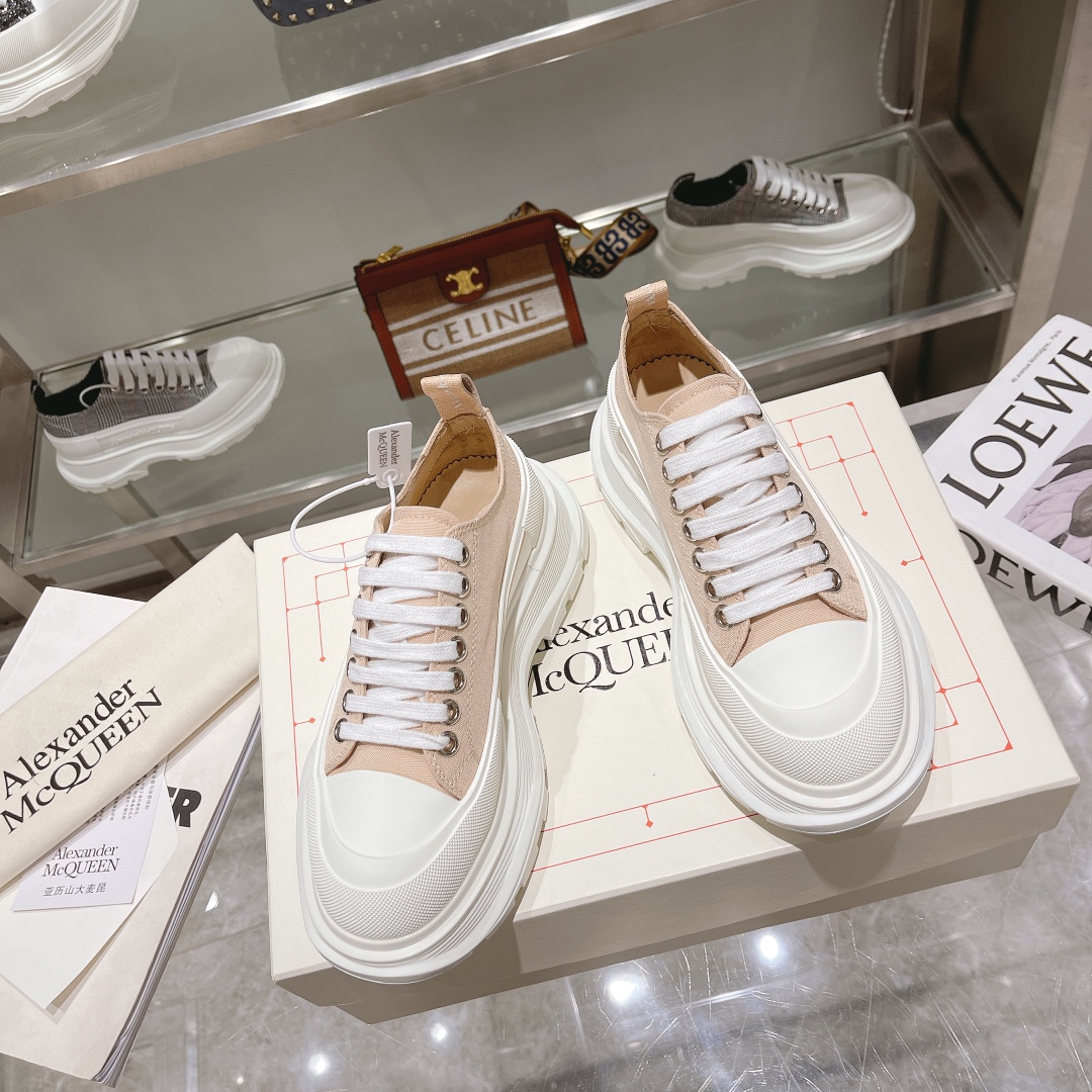 Men Women A*lexander M*cqueen Top Sneaker ( )