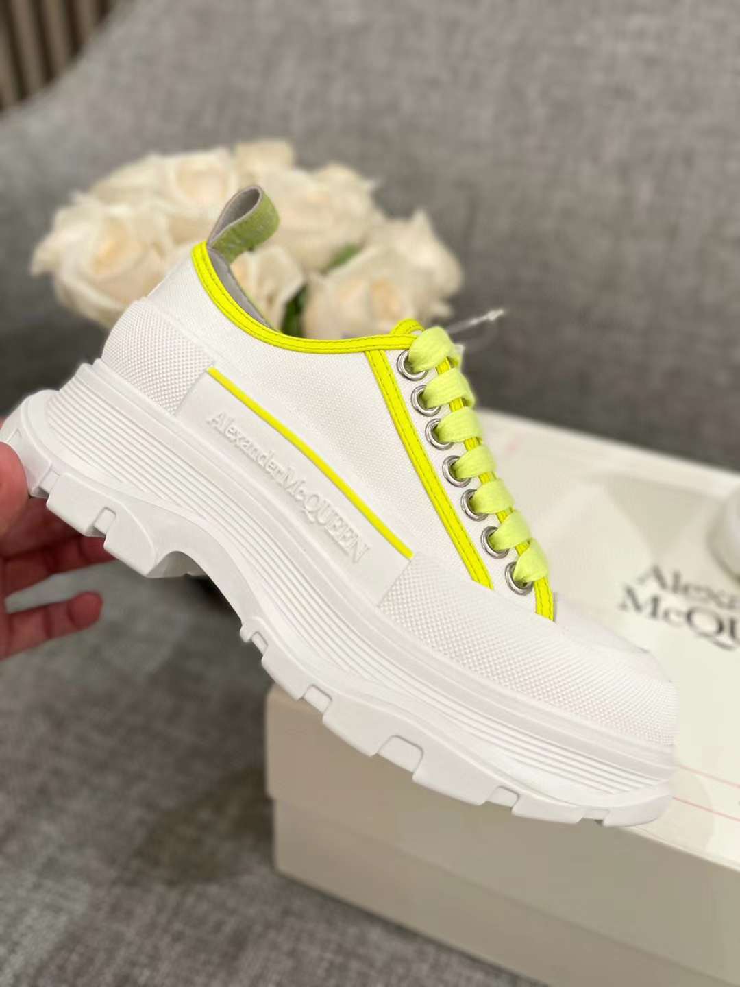 Men Women A*lexander M*cqueen Top Sneaker ( )