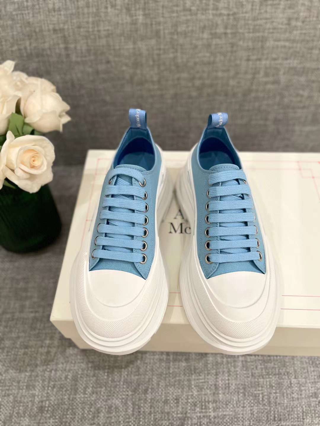 Men Women A*lexander M*cqueen Top Sneaker ( )