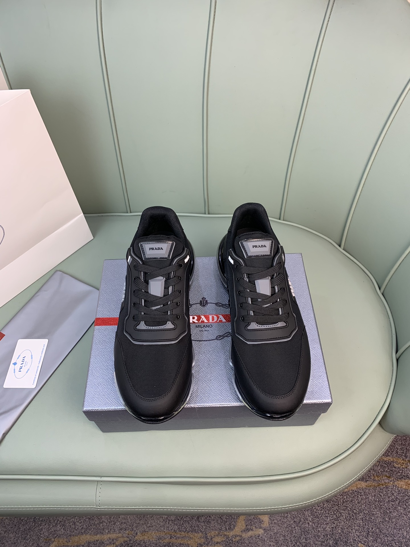 Men P*rada Top Sneaker ( )