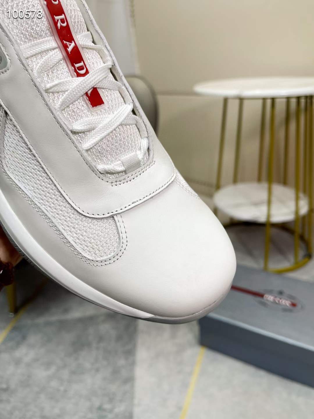 Men P*rada Top Sneaker （ ）