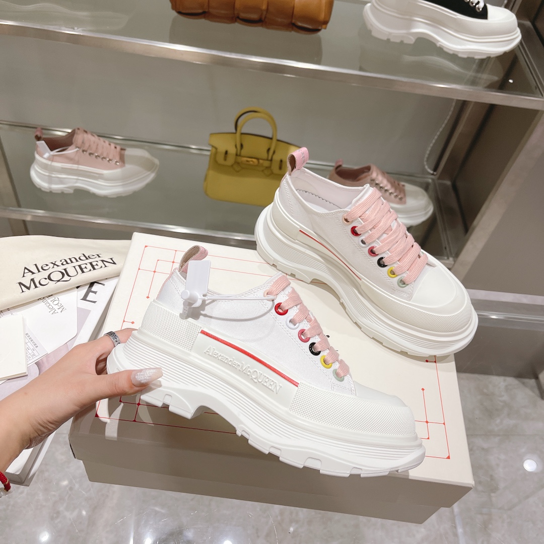 Men Women A*lexander M*cqueen Top Sneaker （ ）