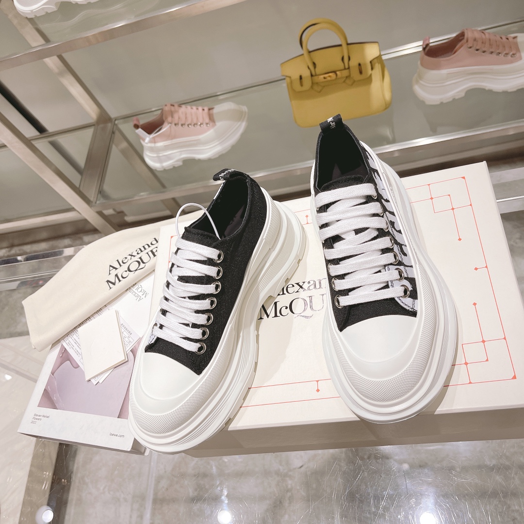 Men Women A*lexander M*cqueen Top Sneaker ( )