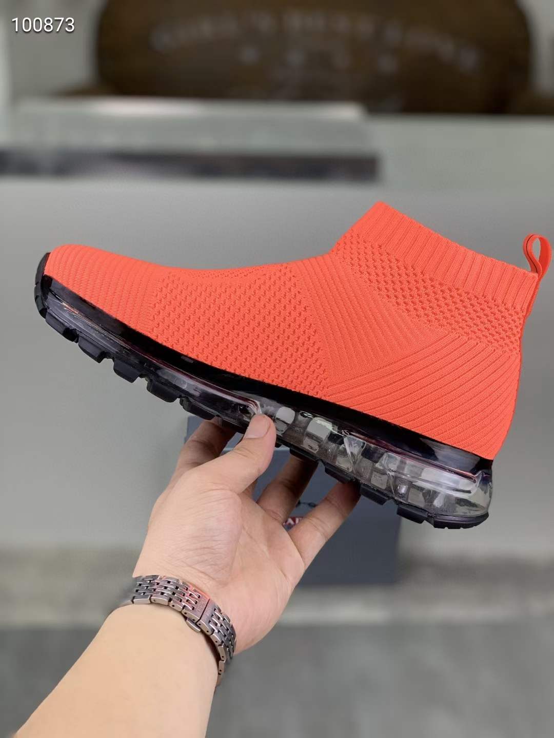 Men P*rada Top Sneakers