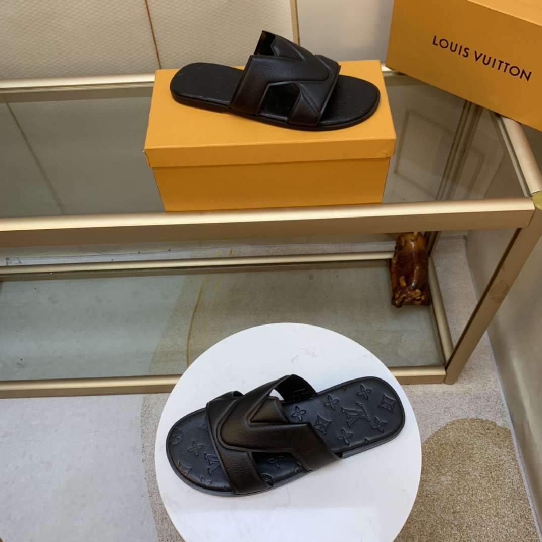 Men Women H*ermes Top Sandals