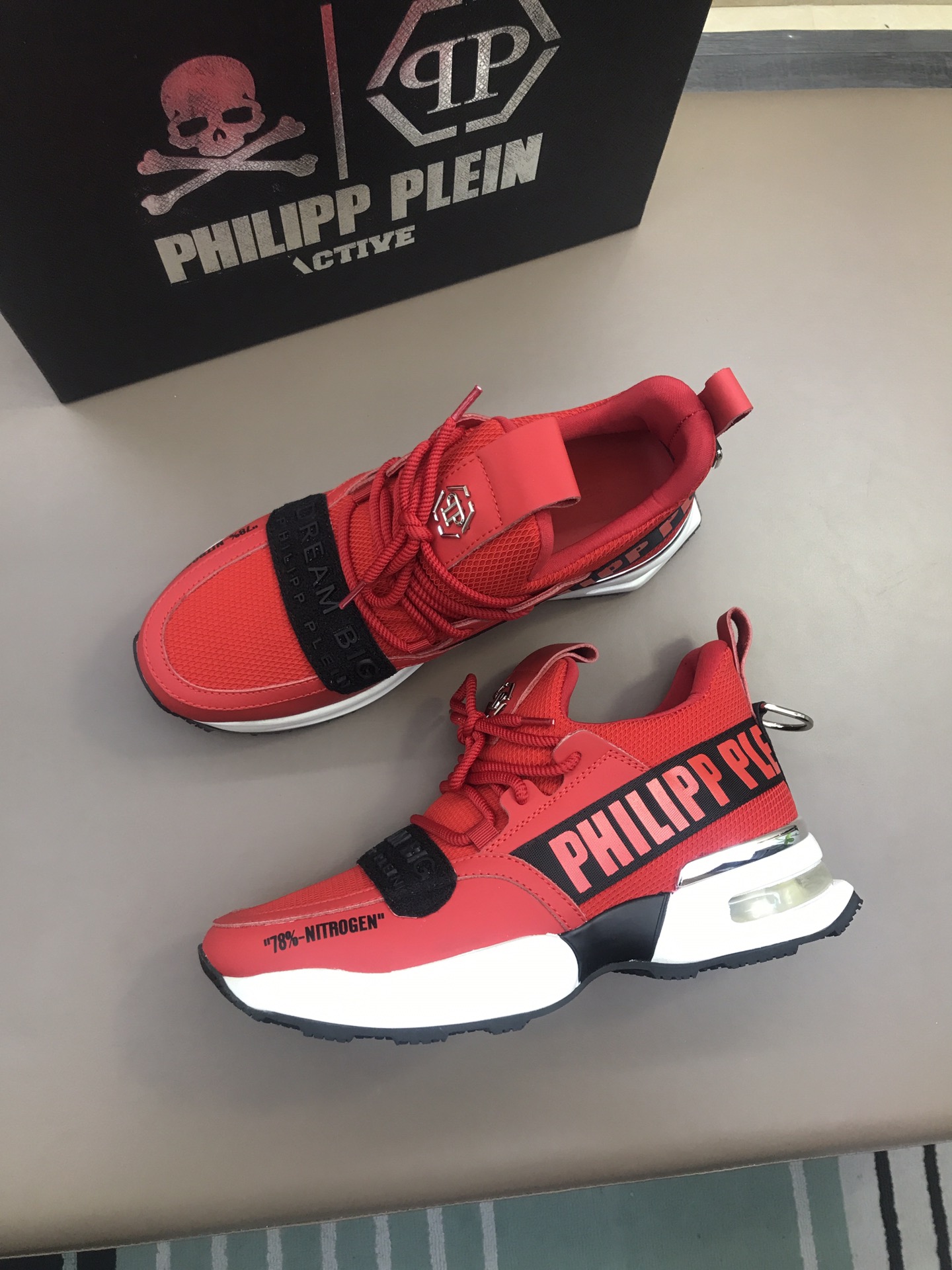 Men P*hilipp P*lein Top Sneaker （）