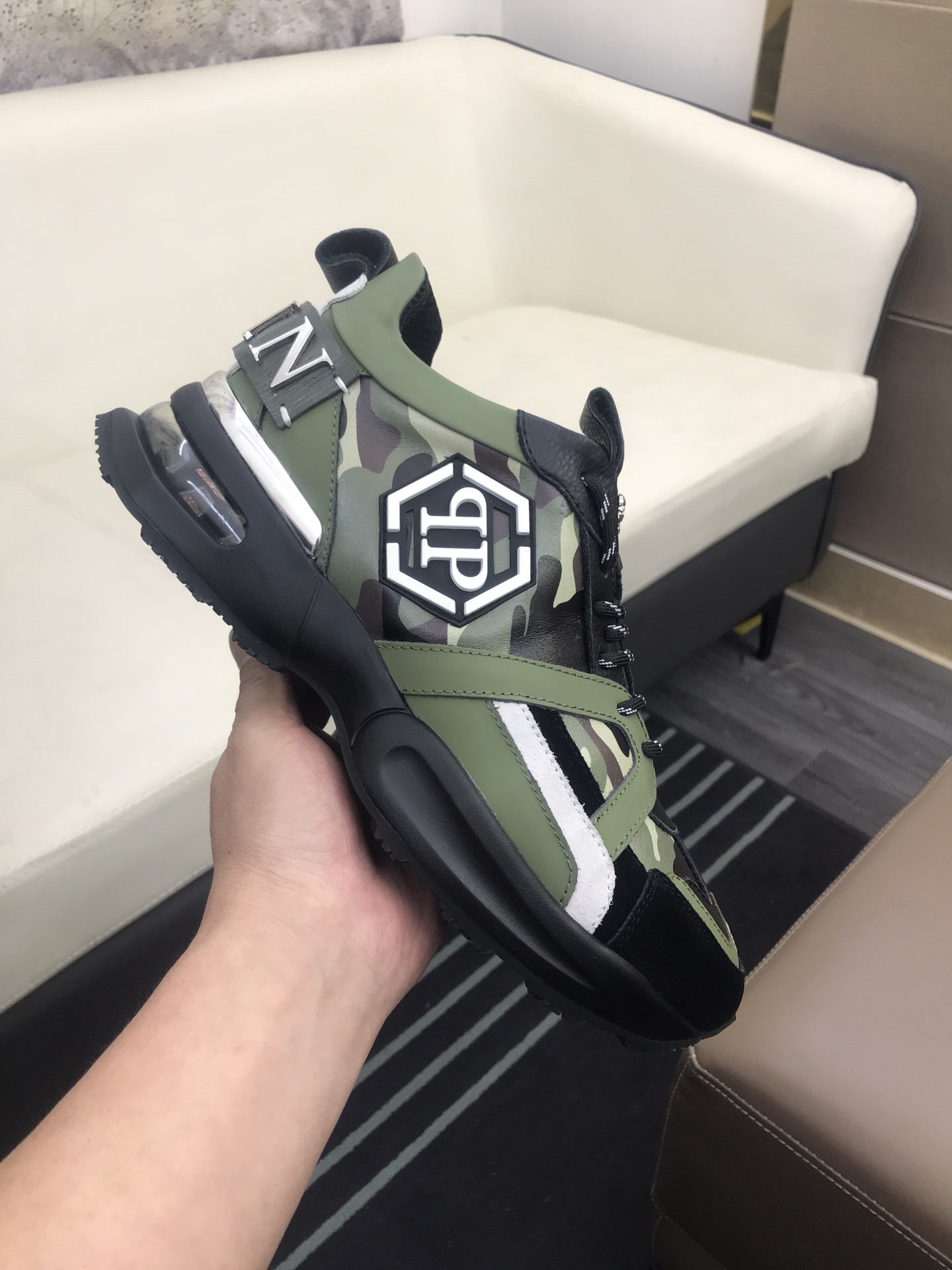 Men P*hilipp P*lein Top Sneaker ()